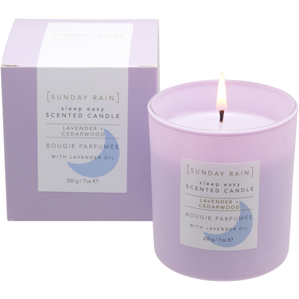 Sunday Rain Sleep Easy Lavendel Candle (Bilde 2 av 5)