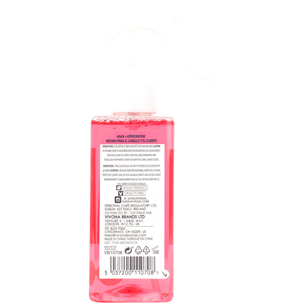 Pink Grapefruit & Sea Salt Hair & Body Mist (Bilde 4 av 4)