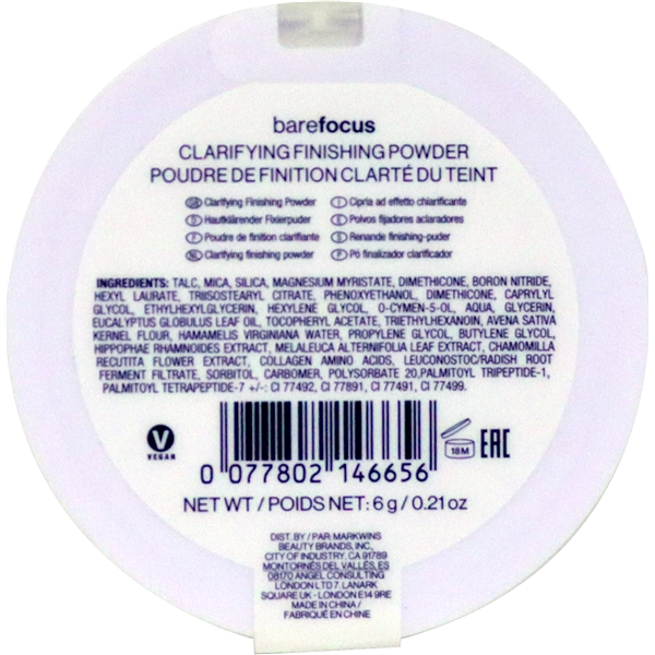 Bare Focus Clarifying Finishing Powder (Bilde 6 av 6)