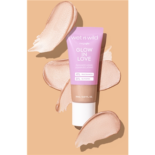 Mega Glo Glow In Love - Radiance Liquid (Bilde 5 av 5)