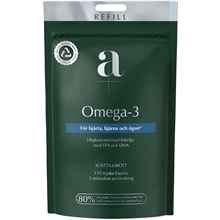 110 kapsler - A+ Omega 3 REFILL