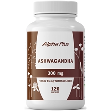 Alpha Plus Ashwagandha 120 kapsler