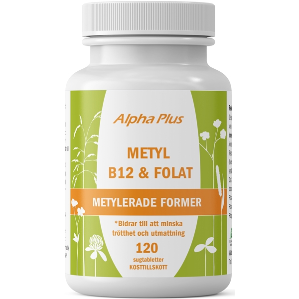 Alpha Plus Metyl B12 & Folat