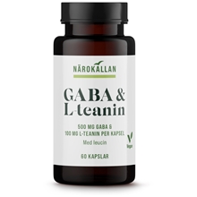GABA + L-teanin 60 kapslar