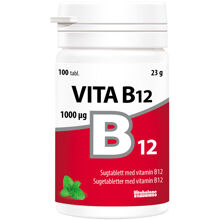 Vita B12 1 mg 100 tabletter