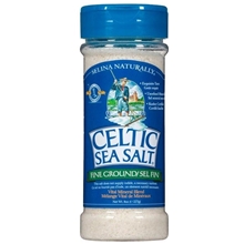 Celtic Sea Salt Light Grey Fine Ground Shaker 227 gram