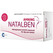 60 kapsler - Natalben Amning