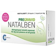 Natalben PreGravid 30 kapsler