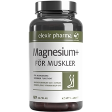 90 kapsler - Elexir Pharma Magnesium+ För muskler