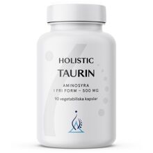 Holistic Taurin 500 mg 90 kapsler