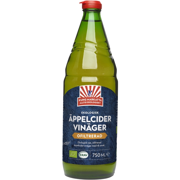 Kung Markatta Äppelcidervinäger Ofiltrerad