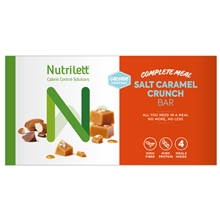 4 stk/pakke - Salt Caramel Crunch - Nutrilett Smart Meal Bar 4-pack