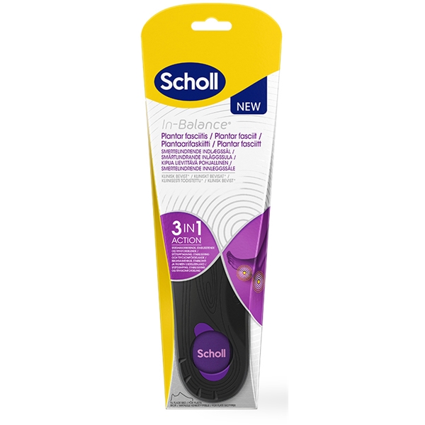 Scholl Med Insoles Plantar Fasciitis L