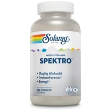 Solaray Spektro Multivitamin 250 kapsler