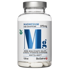 Magnesium 375mg 120 tabletter