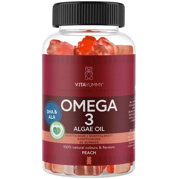 VitaYummy Omega-3 Peach