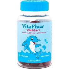 VitaFiner Omega-3 tuggisar 30 stk/pakke