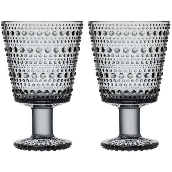 Kastehelmi Glass Pa Fot 2 Pack Vinglass Iittala Shopping4net