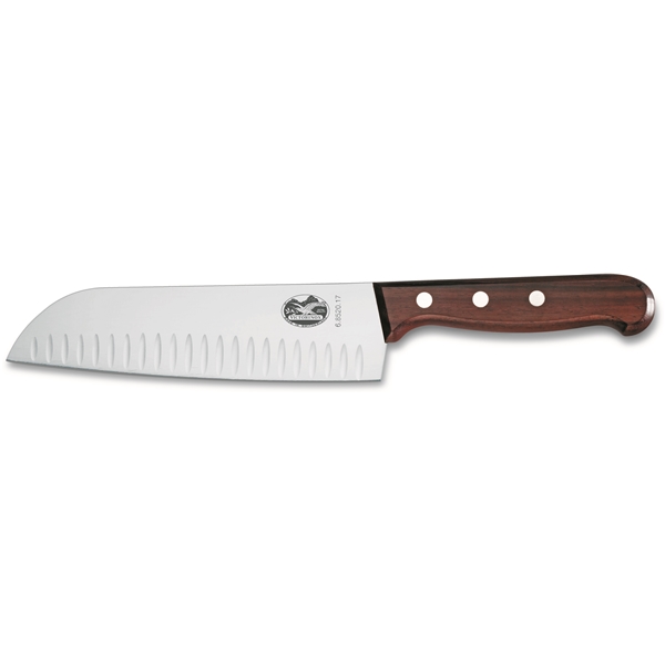 Victorinox Santokukniv olivenslipt 17 cm gaveeske