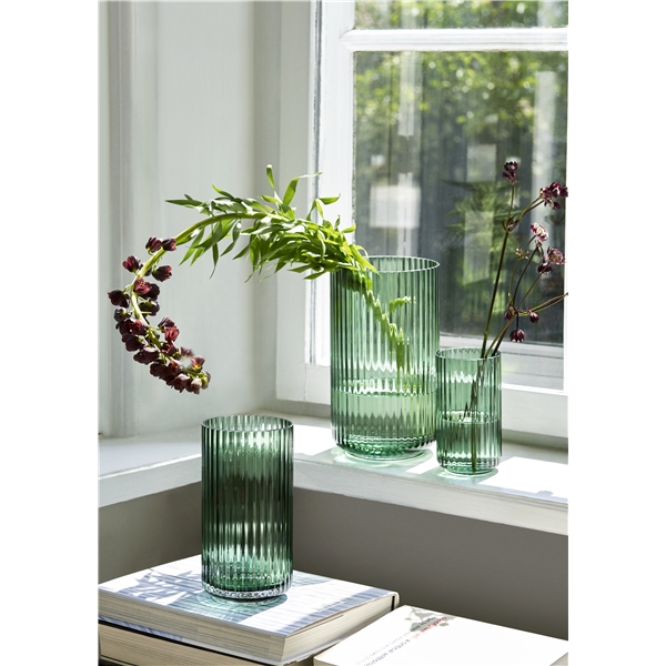 Lyngbyvasen Glass Copenhagen Green (Bilde 4 av 5)