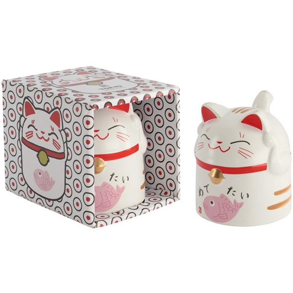 Kawaii Lucky Cat Krus 350ml (Bilde 3 av 3)