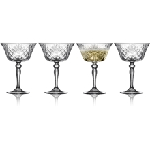 Melodia Champagneglass Krystall 26cl 4-pack
