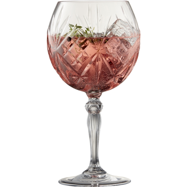 Melodia Gin & tonic glass Krystall 65 cl 4-pakning (Bilde 2 av 4)