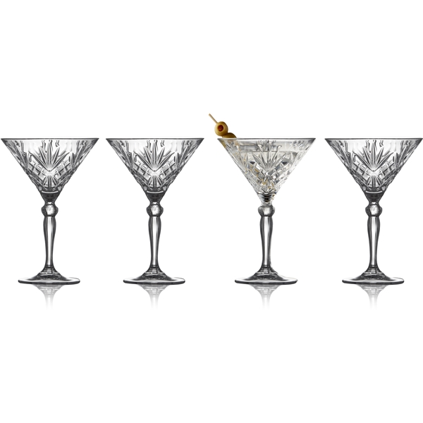 Melodia Cocktailglass Krystall 21 cl 4-pakning (Bilde 1 av 5)