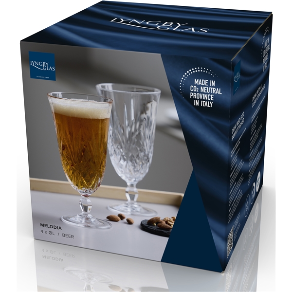 Melodia Ølglass Krystall 40 cl 4-pack (Bilde 7 av 7)