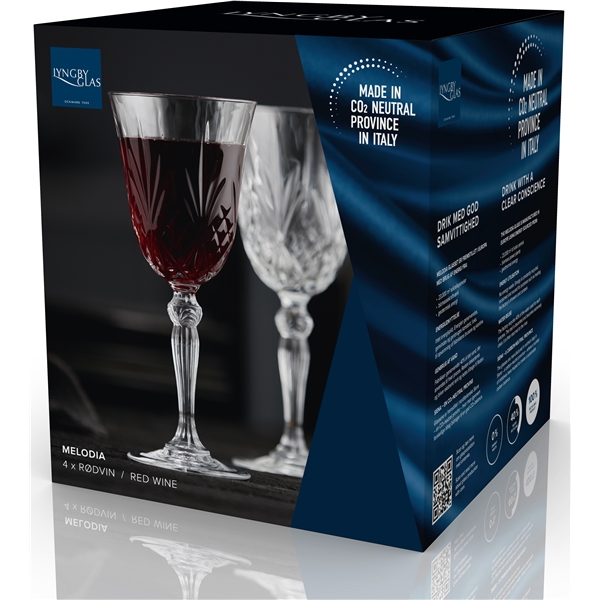 Melodia Rødvinsglass Krystall 27 cl 4-pack (Bilde 9 av 9)