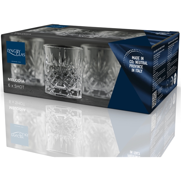 Melodia Shotglass Krystall 8 cl 6-Pack (Bilde 3 av 3)