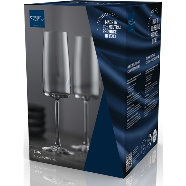 Zero Champagneglass Krystall 30 cl 4-pakning (Bilde 5 av 5)