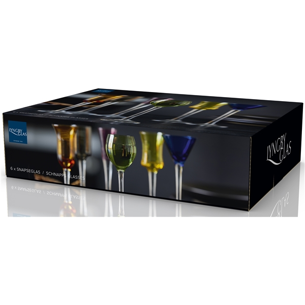 Snapsglass 6-pack Blandede farger (Bilde 11 av 11)