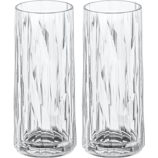 Club No. 3 Longdrinkglass Plast 250 ml 2-pakning (Bilde 1 av 4)