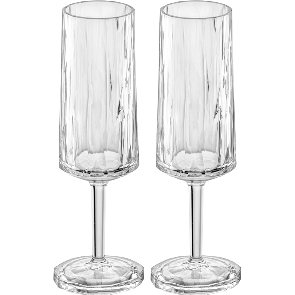 Club No. 14 Champagneglass Plast 100 ml 2-pakning (Bilde 1 av 6)