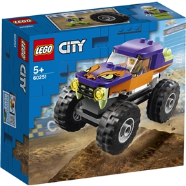 Конструктор lego city great vehicles монстр трак 60251 сколько деталей