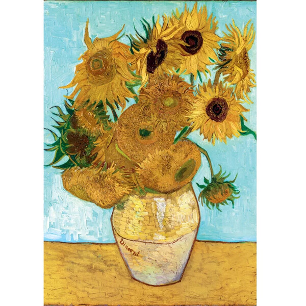 Puslespill 1000 Deler Museum Van Gogh Sunflowers (Bilde 2 av 3)