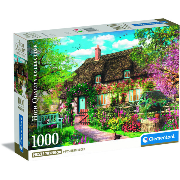 Puslespill 1000 Biter CB The Old Cottage (Bilde 1 av 4)