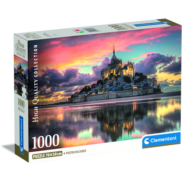 Puslespill 1000 Biter CB Mont Saint-Michel (Bilde 1 av 4)