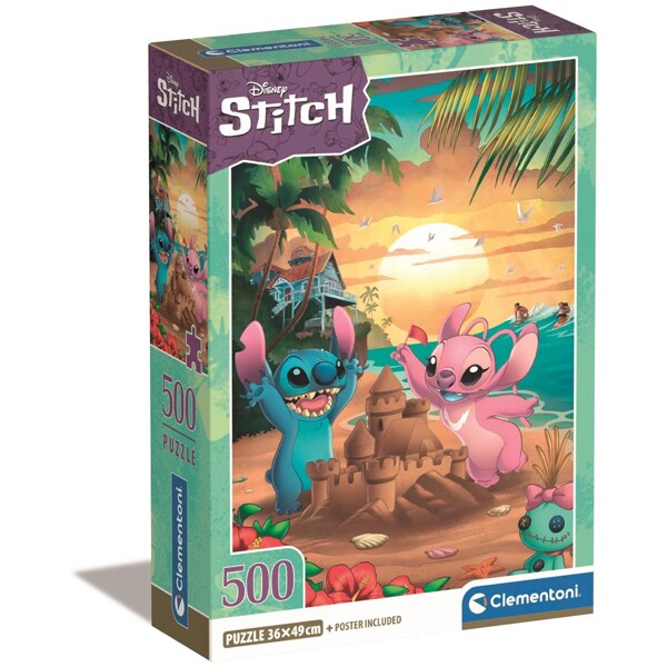 Puslespill 500 Biter CB Disney Stitch (Bilde 1 av 4)