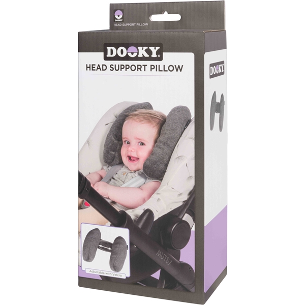 Dooky Head Support Pillow Grå (Bilde 1 av 4)