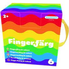 Fingerfarge 6-pack