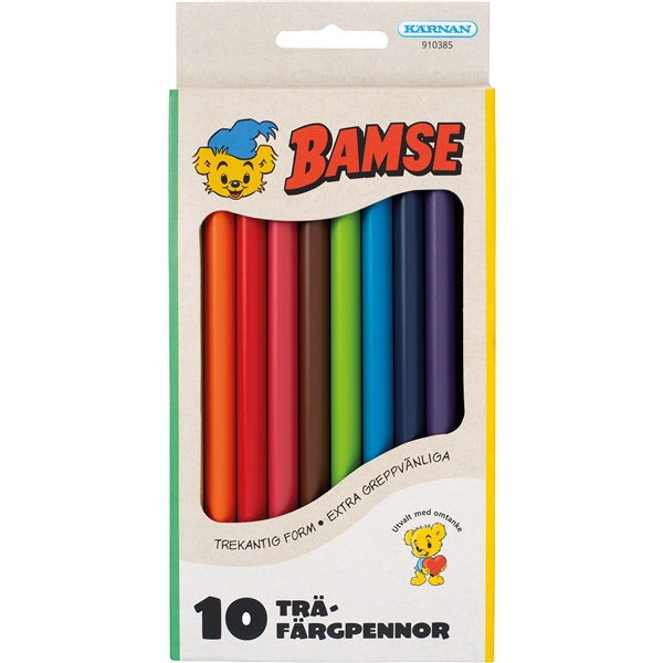 Bamse Tre-fargeblyanter