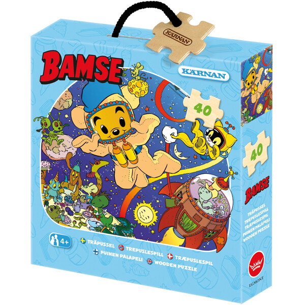 Trepuslespill Bamse Rom 40 Biter (Bilde 1 av 2)