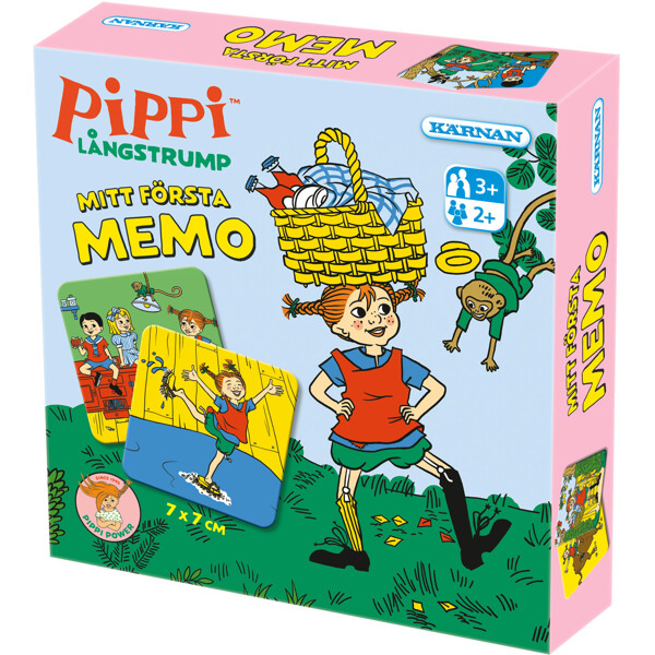 Mitt Første Memo Pippi Langstrømpe (Bilde 1 av 2)