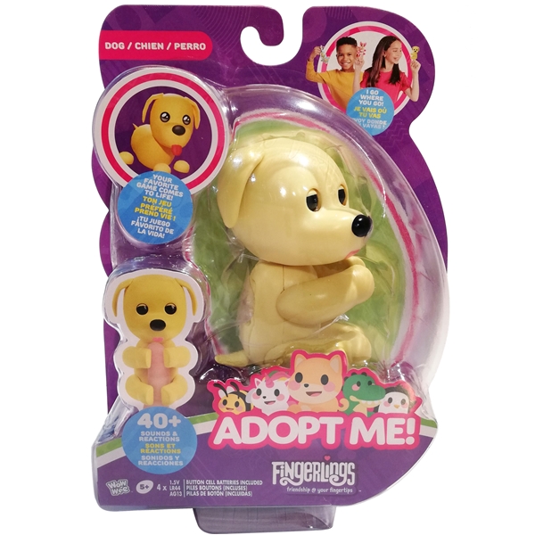 Fingerlings X Adopt Me Hund (Bilde 1 av 4)