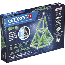 Geomag Glow Resirkulert 60 Deler