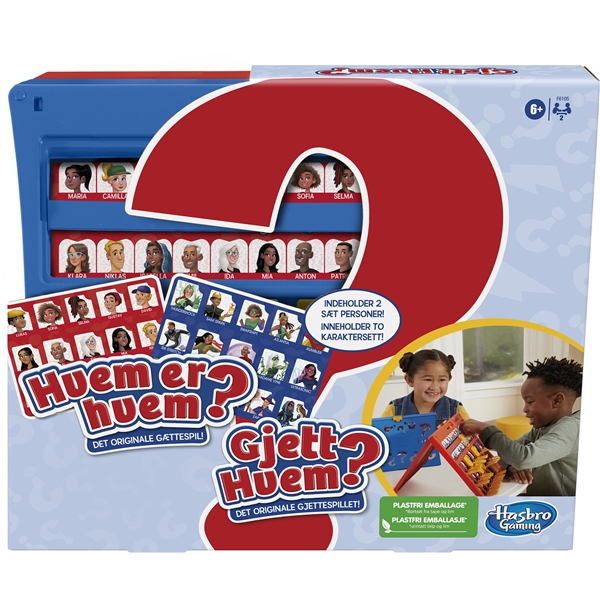 Hasbro Guess Who (DK/NO) (Bilde 1 av 3)