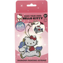 Hello Kitty Diamantmaling med Nøkkelring