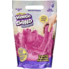 Kinetisk Sand Glitter Sand Rosa